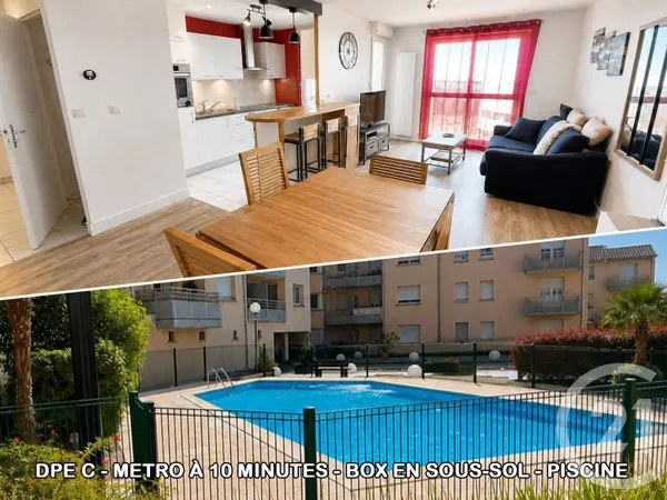 Appartement 3 pièces 59 m²