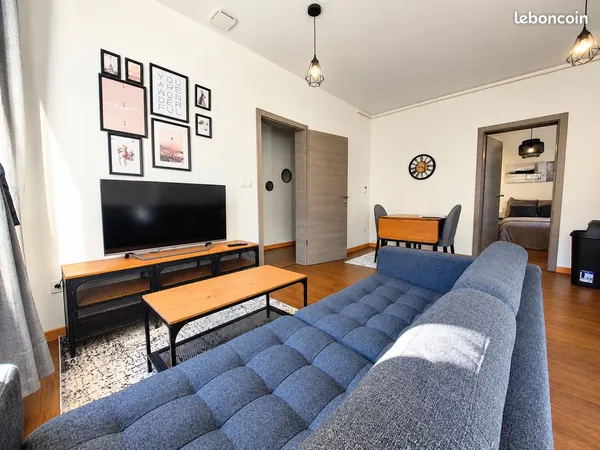 🏡 Yutz Centre - F2 meublé 37 m² avec parking privé