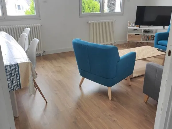 Bel appart meublé T4 (3 ch) - Quartier Ferrié / Av. De Fougères - Idéal Coloc / Étudiants / Famille 