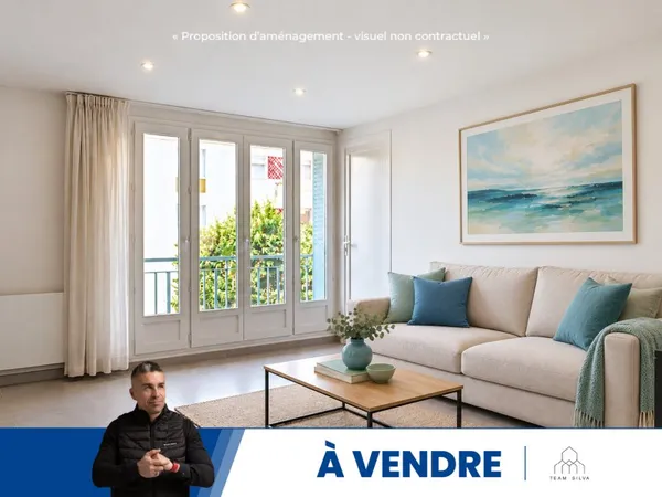 Appartement 3 pièces 64 m²