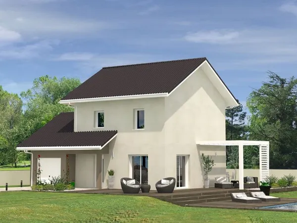 Projet de construction d'une maison 85 m² avec terrain à CRANVES-SALES (74)