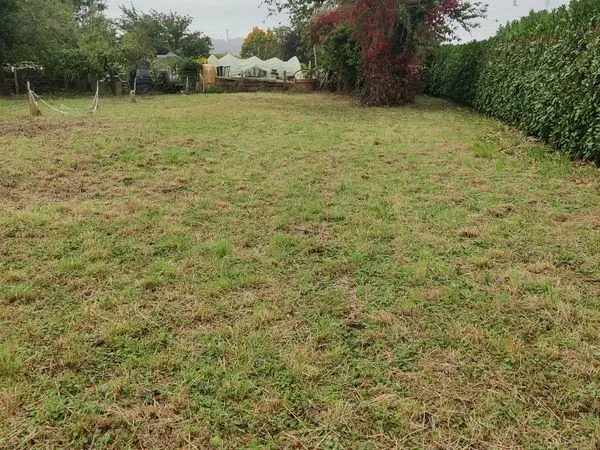 Vente terrain à bâtir