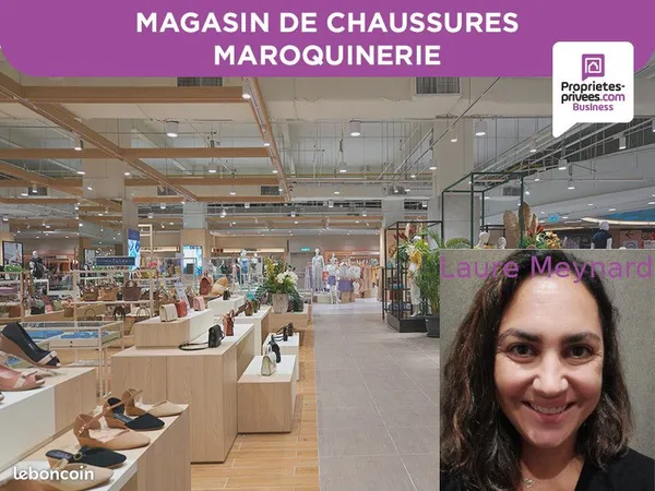 Fonds de commerce chaussures 52 m²