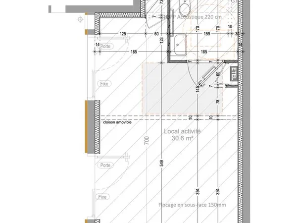 Local commercial NEUF RDC - Lans en Vercors 30m2