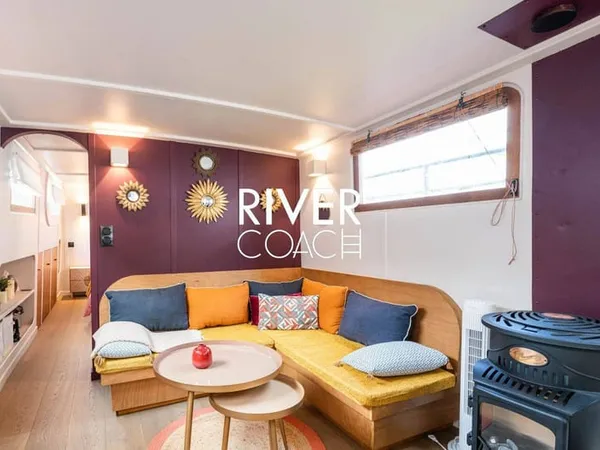 Péniche 2 pièces 25 m²