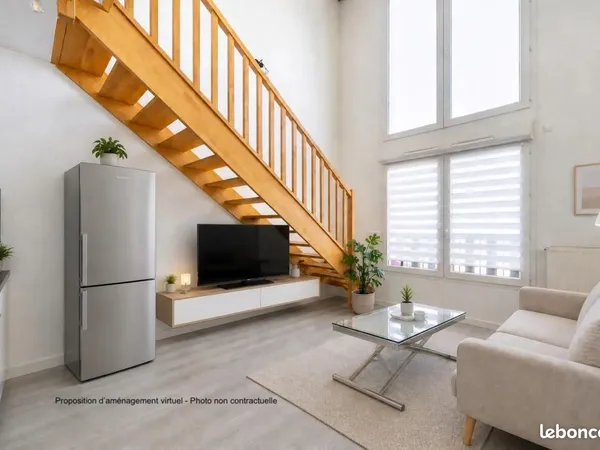 Studio 1 pièce 35 m²