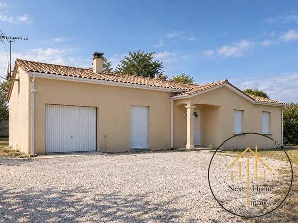 Maison de plain-pied - 3 chambres