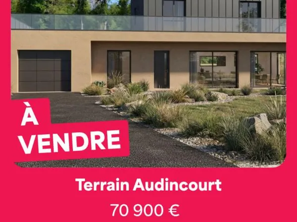 Terrain 868 m²