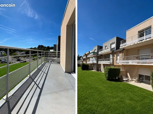 Appartement t2 lumineux avec terrasse et garage - ploeren
