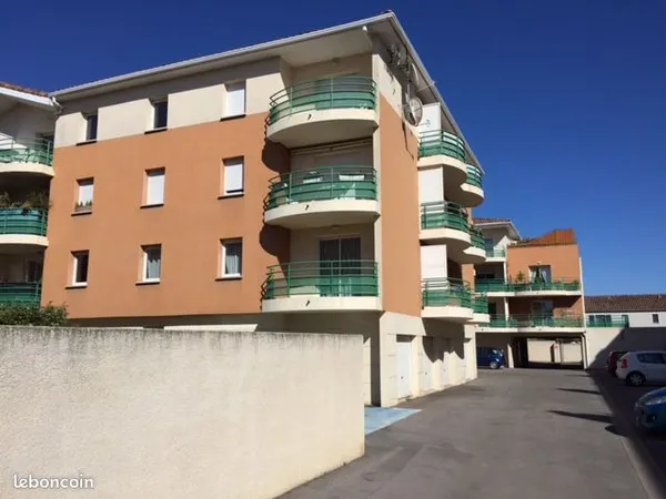 T2 - Résidence Les Glycines, Narbonne - 2e étage avec ascenseur