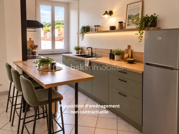 Appartement 2 pièces 49 m²