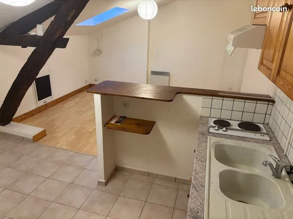 Appartement 2 pièces de 40 m² en plein centre-ville de Lalinde