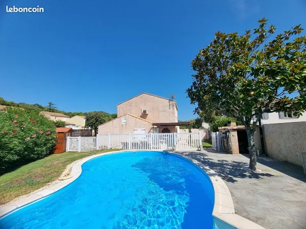 Maison 115m² avec piscine au coeur de la Clape - Armissan
