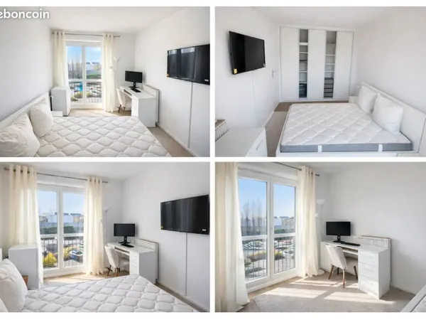 ✨ Colocation meublée - TV et frigo privé