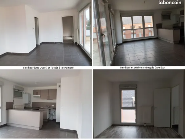Appartement T2+parkings