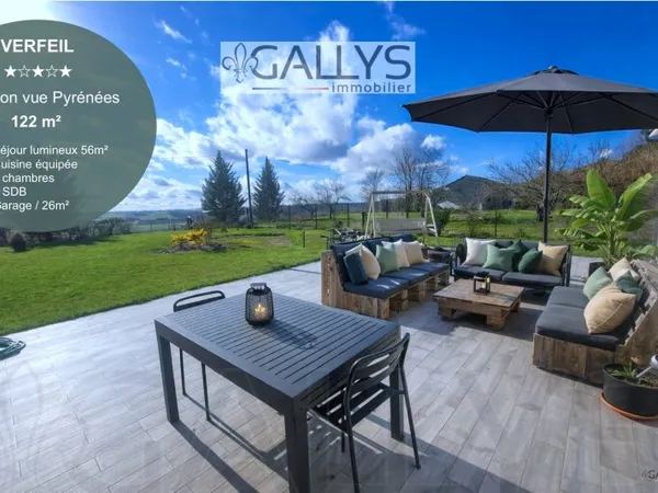 Maison 5 pièces 122 m²