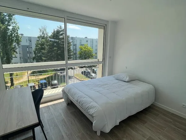 RENNES VILLEJEAN - Chambre meublée dans un appartement rénové