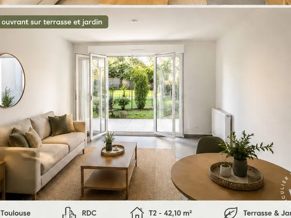 Appartement 2 pièces 42 m²