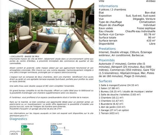 Villa à vendre