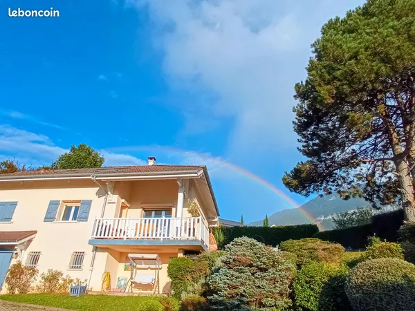 Pugny-Chatenod - Vue 180° lac & Dent du Chat - Maison 140 m² sur 2000 m² de terrain