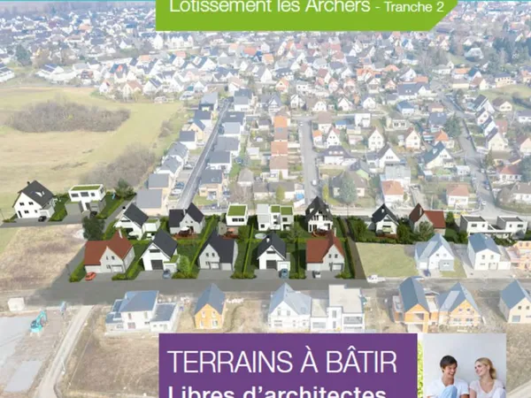 HERRLISHEIM - Lotissement LES ARCHERS 2ème tranche - Prix en baisse