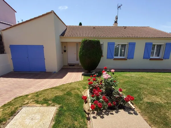 Maison de plain-pied 128m2, 4 chambres, 1 vérandas