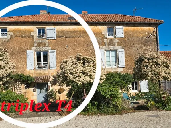 Maison location - 135m2 - 3 chambres - jardinet