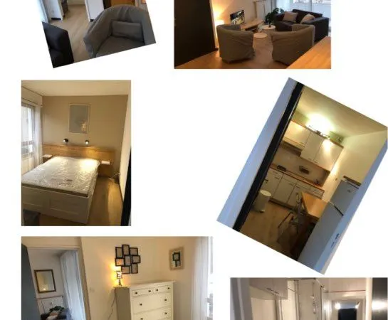 Appartement 33m2 meublé etéquipé en centre-ville