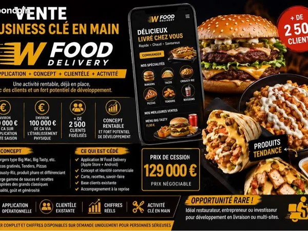 🔥 Application pour restaurant