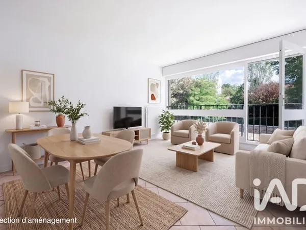 Appartement 3 pièces 62 m²