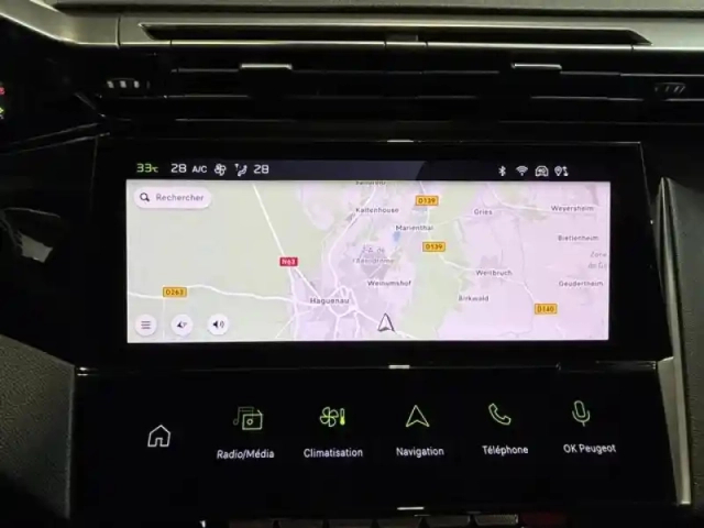 Peugeot 308 1.5 bluehdi 130 allure pack gps camera 180 carplay — photo 14