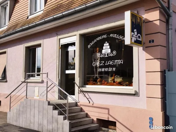 Fonds de commerce boulangerie 220 m²