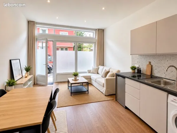 À louer - Charmant T2 meublé de 34 m² - Saint-Nazaire