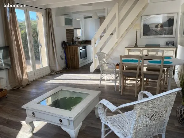 Maison 2 chambres jardin plein sud au Touquet