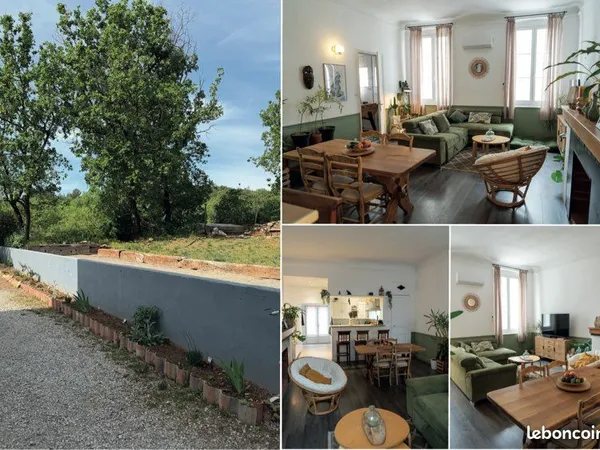 À LOUER - Superbe T3 de charme (100 m²) en rez-de-chaussée