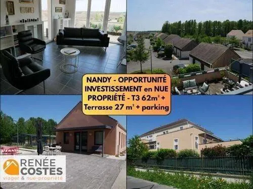 Appartement 3 pièces 62 m²