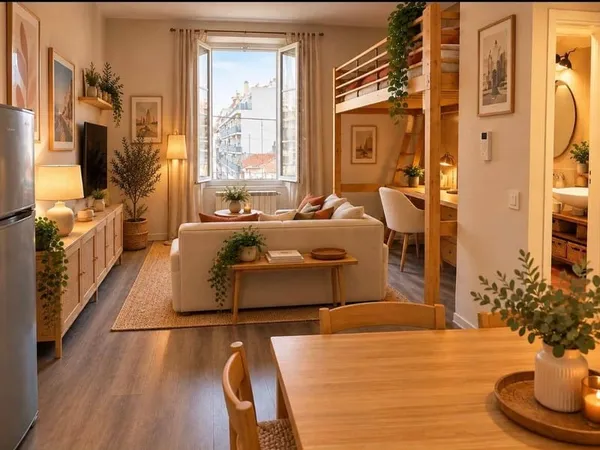 Appartement 1 pièce 30 m²