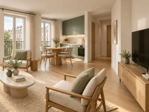 Appartement 2 pièces 48 m²
