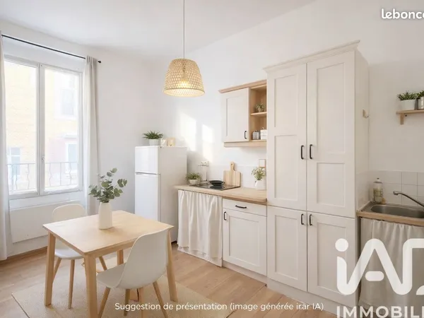 Appartement 2 pièces 29 m²