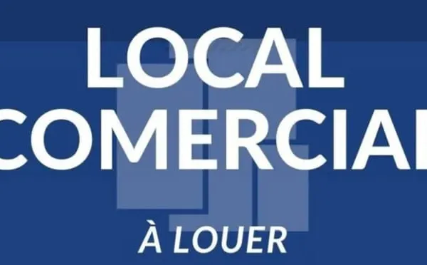 Local commercial 2 pièces