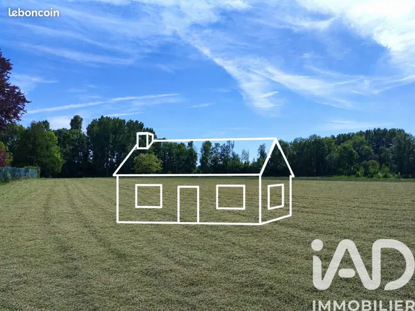 Terrain 6252 m² Courtisols