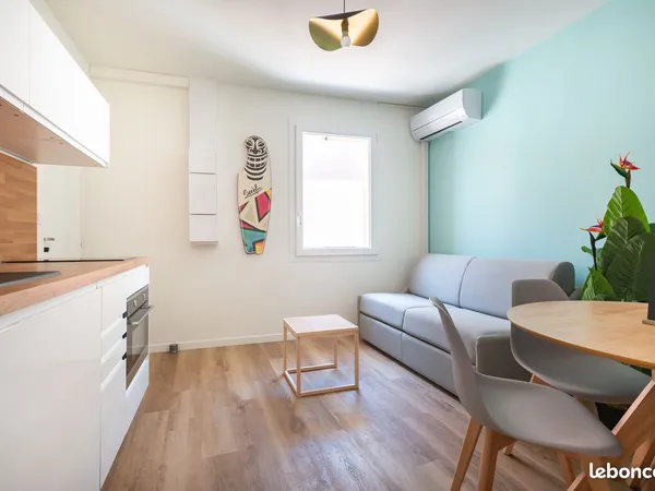 Magnifique appartement meublé 22m²