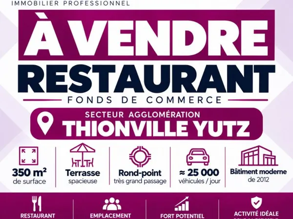 Commerce 1 pièce 350 m²