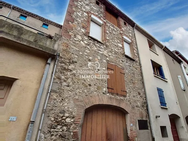 Maison de village de 121 m² habitables, 4 pièces