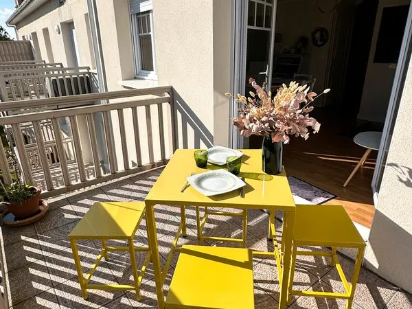 Appartement meublé 3 pièces 54M2