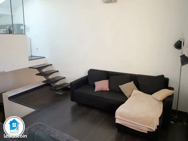 Location appartement meublé 37.77m², 2 pièces