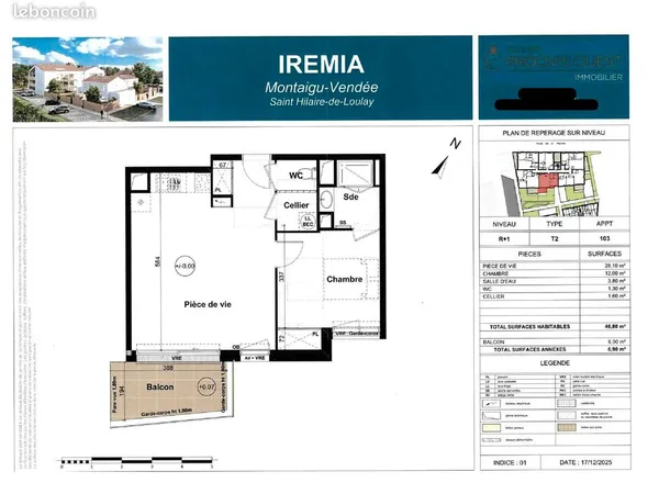 T2 - Appartement neuf livré fin d'année 2026