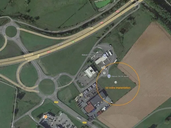 Terrain 6861 m²