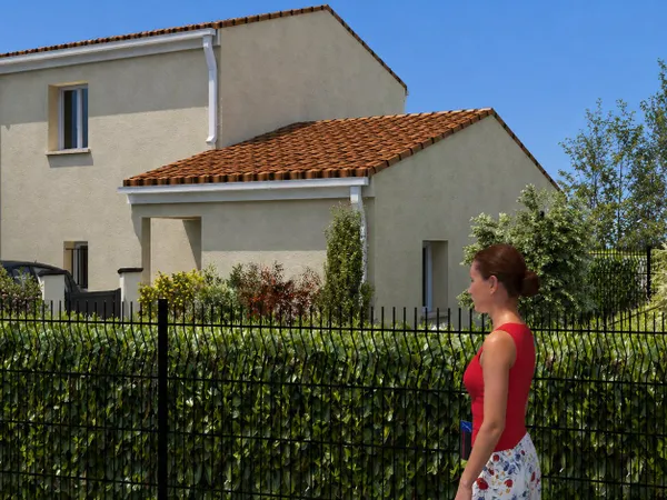 Maison 3 chambres de plain pied