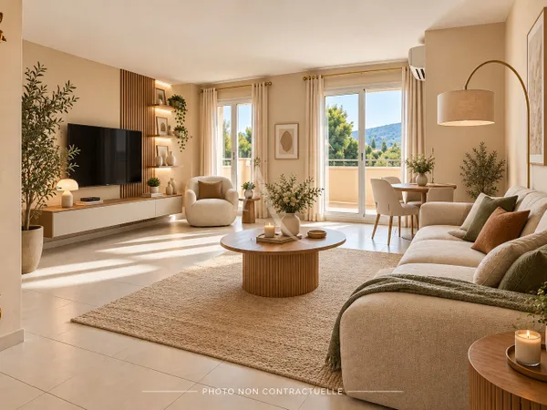 EXCLUSIVITE MARSEILLE 9 - SECTEUR MAZARGUES - TRAVERSE DU PUITS - APPARTEMENT 2 CHAMBRES - TRAVERSAN